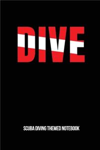 Dive Scuba Diving Themed Notebook