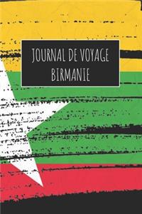 Journal de Voyage Birmanie
