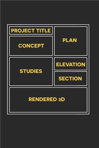 Architecture Notebook - Architect Journal Planner