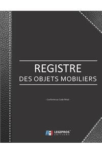 Registre des Objets Mobiliers - Conforme au code pénal