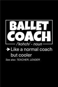 Ballet Coach