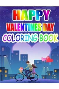 Happy Valentine Day Coloring Book