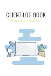 Client Log Book For Web Design Business