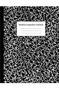 Marbled Composition Notebook