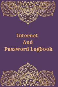 Internet And Password Logbook