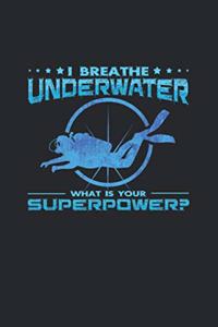 I breathe underwater