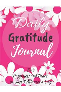 Daily Gratitude Journal