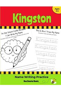 Kingston Name Writing Practice