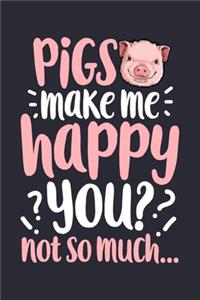 Pigs Make Me Happy You, Not So Much