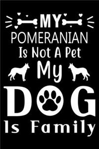 My Pomeranian is not a pet my Dog is family