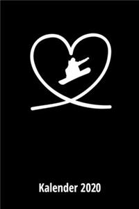 I love Snowboard Kalender 2020