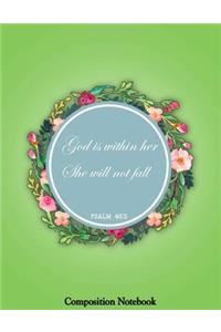 God Is Within Her She Will Not Fall