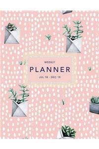 Weekly Planner 2018-2019