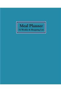 Planner 52 Weekly Meal & Shopping List
