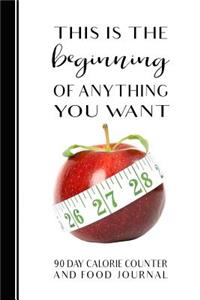 This is the Beginning of Anything You Want