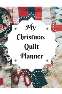 My Christmas Quilt Planner