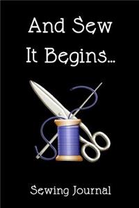Sewing Journal