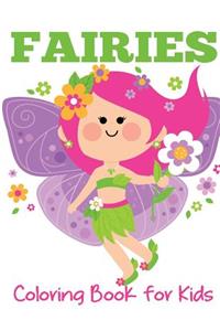 Fairies Coloring Book for Kids