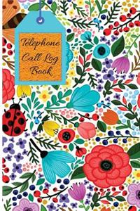 Telephone Call Log Book