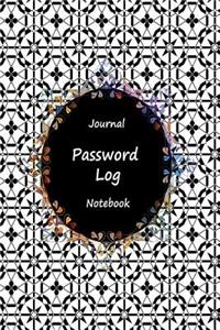 Journal Password Logbook Notebook: Black White Art Work, Personal Internet Address Log Book, Web Site Password Organizer, Record Passwords, Password Keeper, Online Organizer, Tracking Protect Usernames, Web Addresses Directory, 120 Pages 6