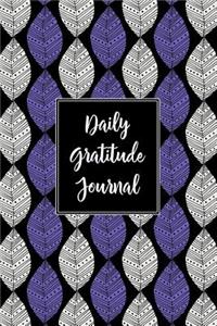 Gratitude Journal Abstract Leaves Pattern 10