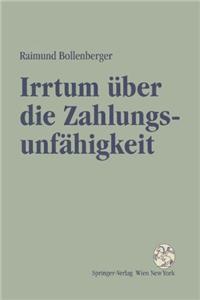 Irrtum A1/4ber Die Zahlungsunfahigkeit