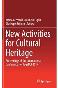 New Activities for Cultural Heritage