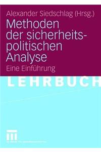 Methoden Der Sicherheitspolitischen Analyse