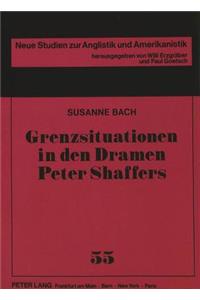 Grenzsituationen in Den Dramen Peter Shaffers