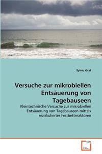Versuche zur mikrobiellen Entsäuerung von Tagebauseen