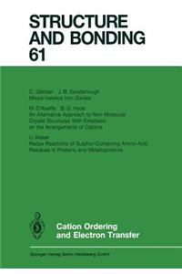 Cation Ordering and Electron Transfer