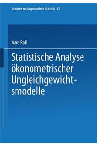 Statistische Analyse ökonometrischer Ungleichgewichtsmodelle