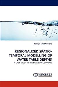 Regionalized Spatio-Temporal Modelling of Water Table Depths