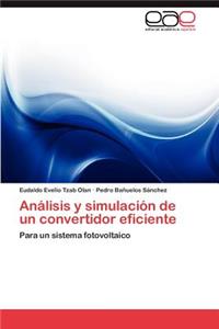 Análisis y simulación de un convertidor eficiente