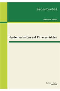 Herdenverhalten auf Finanzmärkten