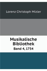Musikalische Bibliothek Band 4, 1754