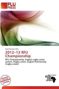 2012-13 Rfu Championship