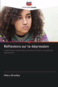 Réflexions sur la dépression