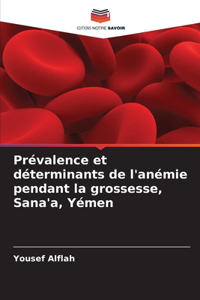 Prévalence et déterminants de l'anémie pendant la grossesse, Sana'a, Yémen