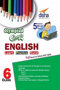 Olympiad Champs English Class 6 With 5 Mock Online Olympiad Tests 2Nd Edition