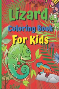 Lizard Coloring Book