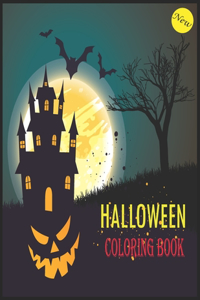 Halloween Coloring Book: 50 New Spooky, Fun, Tricks and Treats Relaxing Coloring Pages for Adults Relaxation. Halloween Gifts for Teens, Childrens, Man, Women, Girls and Boy