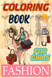 Fashion Coloring Book For Girls