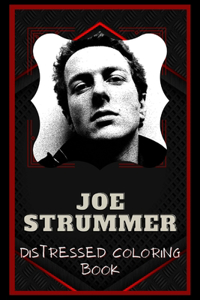 Joe Strummer Distressed Coloring Book