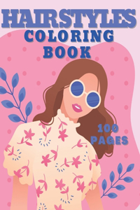 Hairstyles Coloring Book