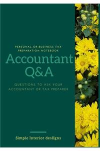 Accountant Q&A Notebook