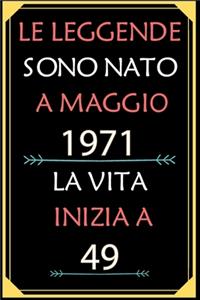 Le Leggende Sono Nato A Maggio 1971 La Vita Inizia A 49
