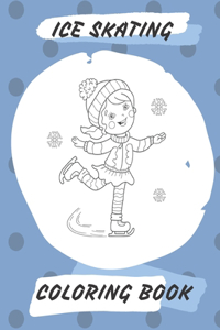 Ice Skating Coloring Book