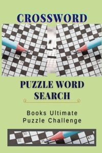 Crossword Puzzle Word Search Books Ultimate Puzzle Challenge