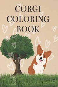 Corgi Coloring Book